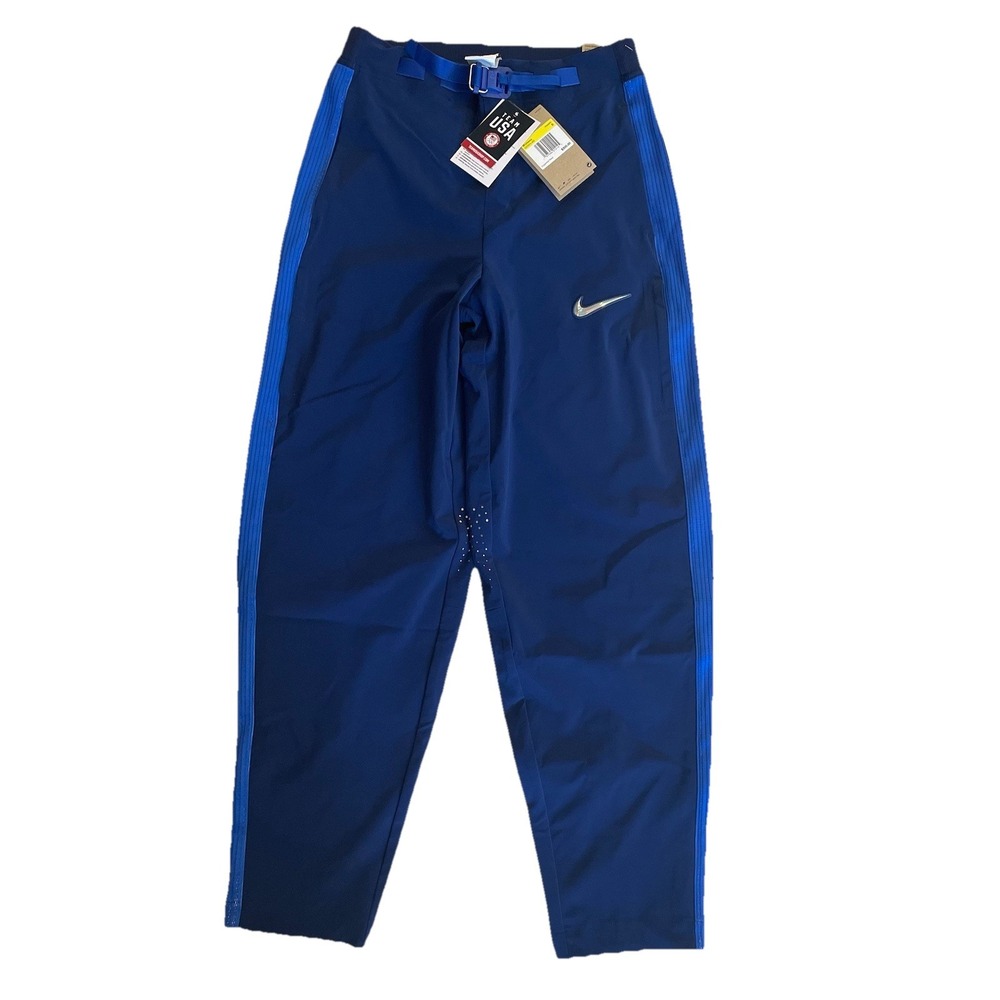 Nike Paris‎ Olympic Team Issued USA Track Pants Women's Size Small DZ3574-492